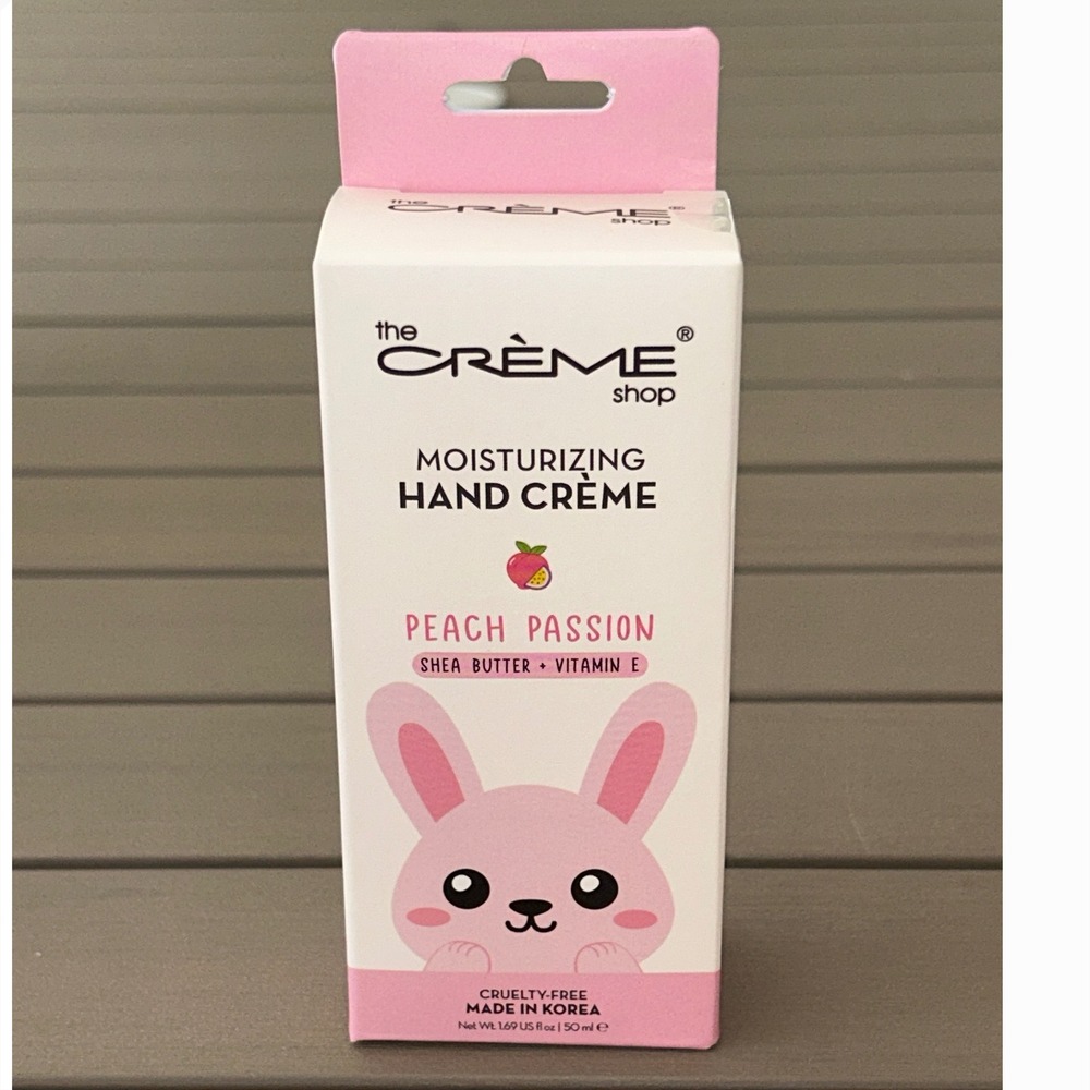 The Creme Shop Peach Passion Moisturizing Hand Creme Shea Butter Vitamin E